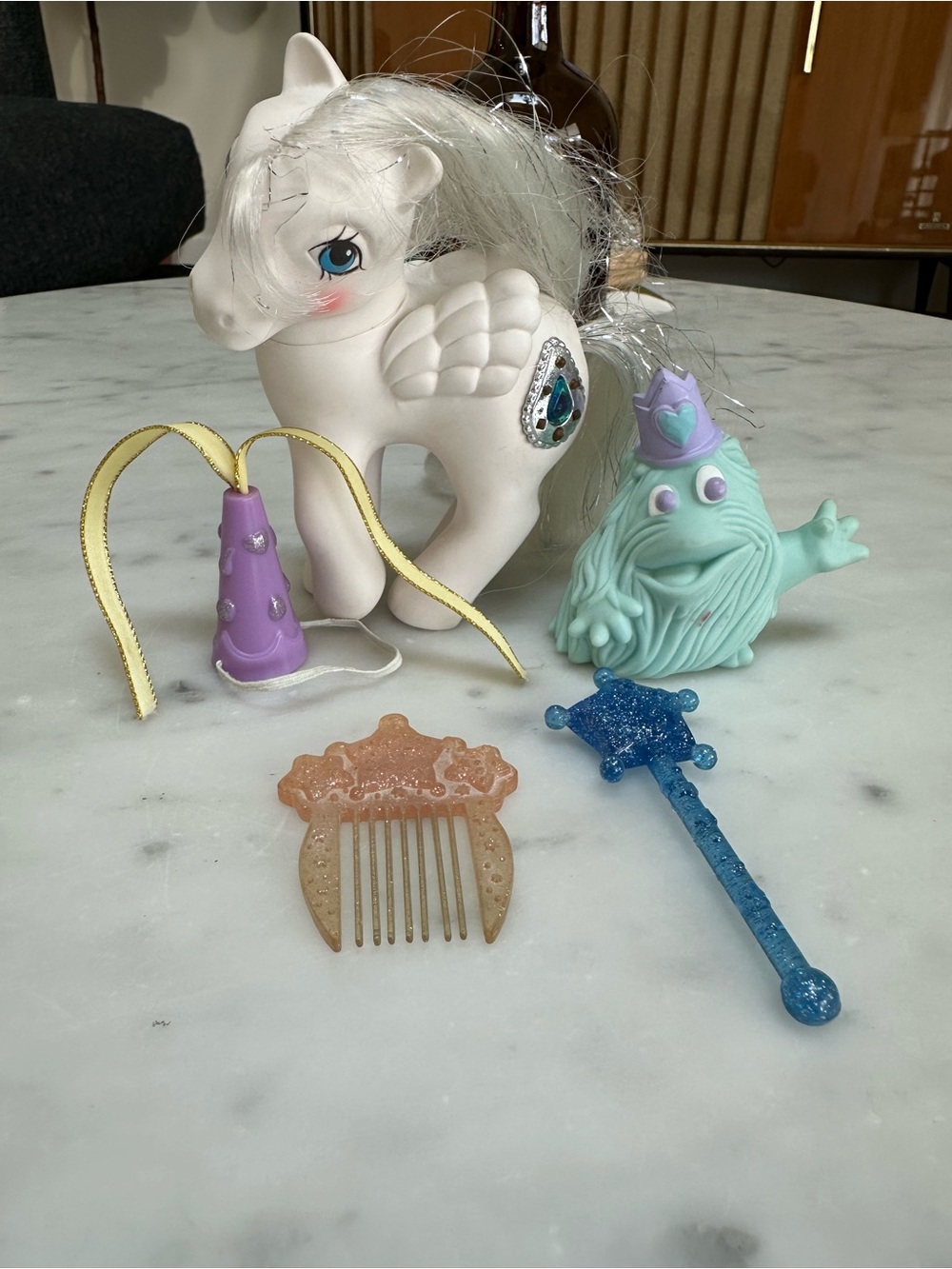 Vintage 1987 My Little Pony G1 Princess Tiffany set*complete
